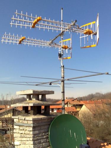 Accoppiamento antenne verticale