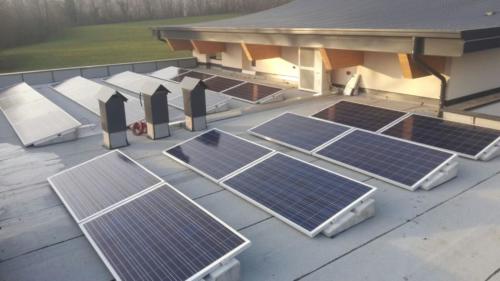 Fotovoltaico con zavorre